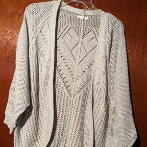 Grey cardigan